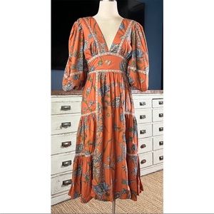 Anthropology love the label floral dress